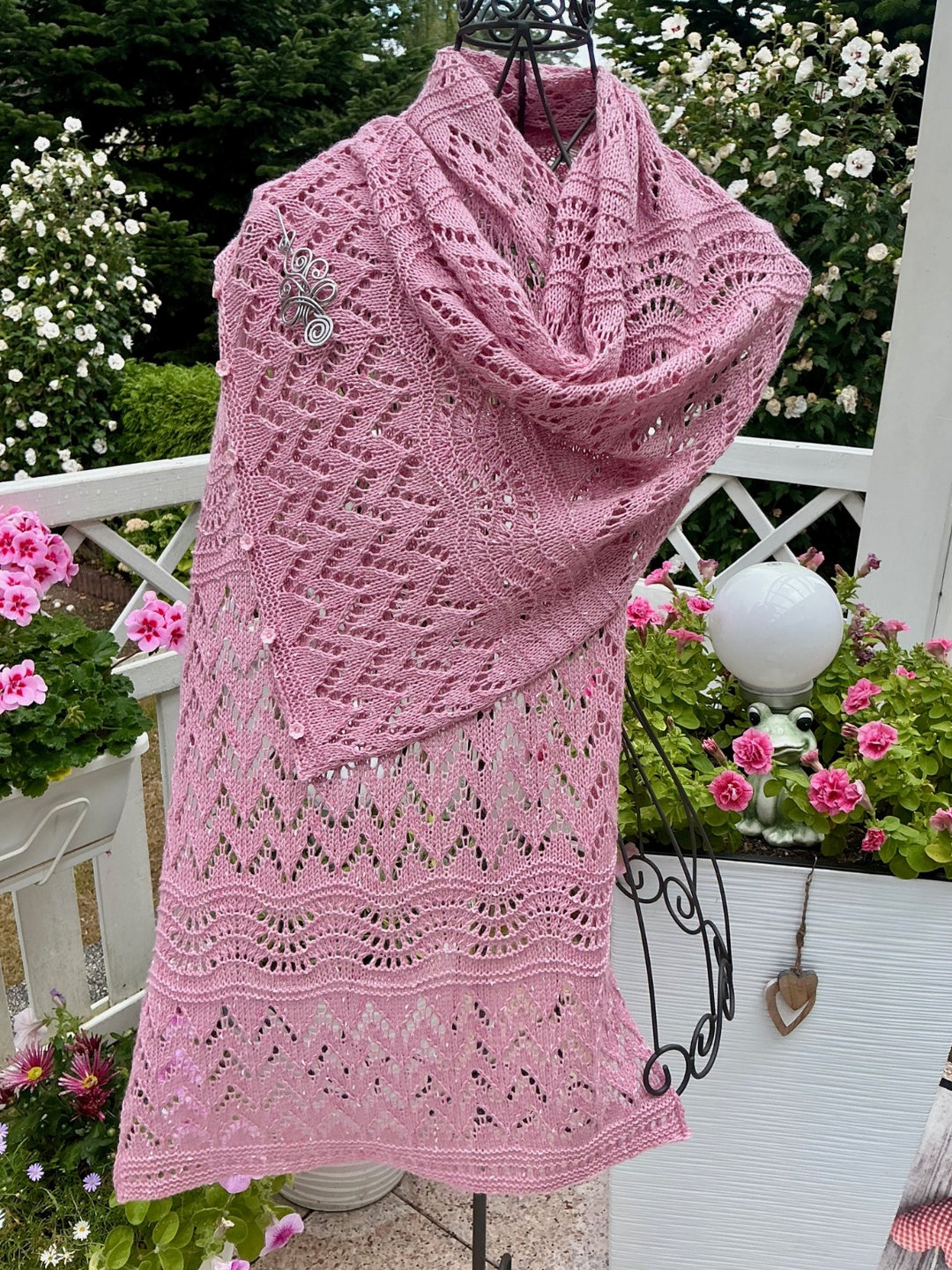Breipakket Lizas Tuch End of Summer - Cool Wool Dots
