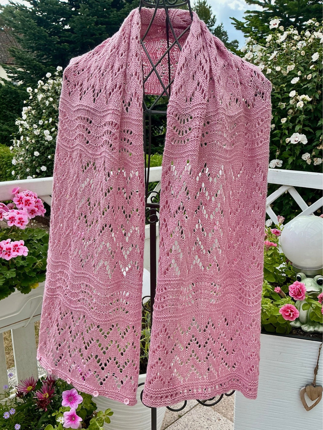 Breipakket Lizas Tuch End of Summer - Cool Wool Dots