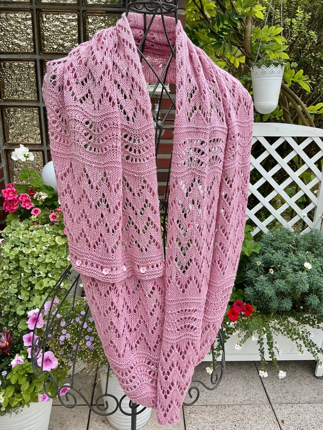 Breipakket Lizas Tuch End of Summer - Cool Wool Dots