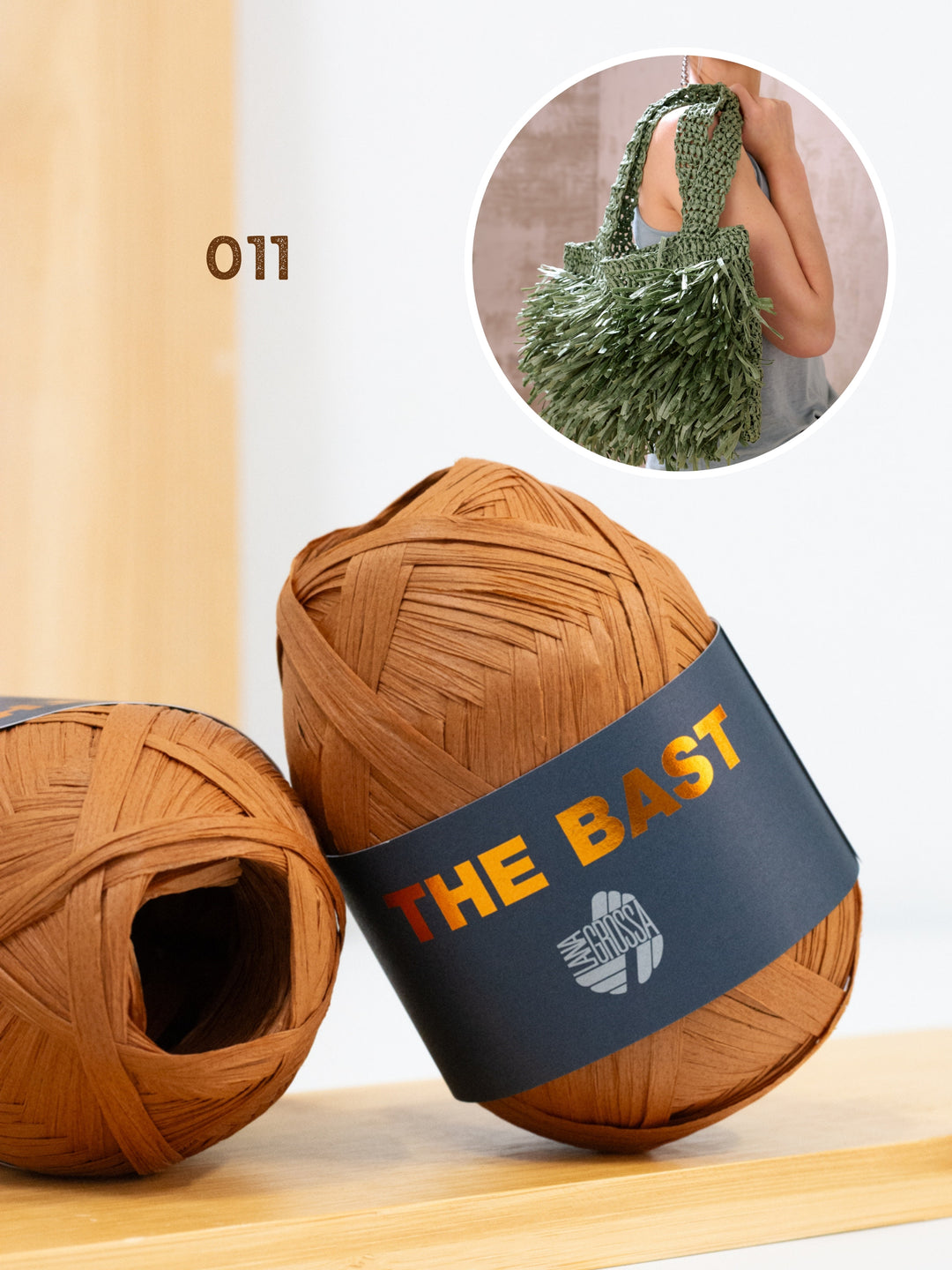 Haakpakket The Bast tas met franjes