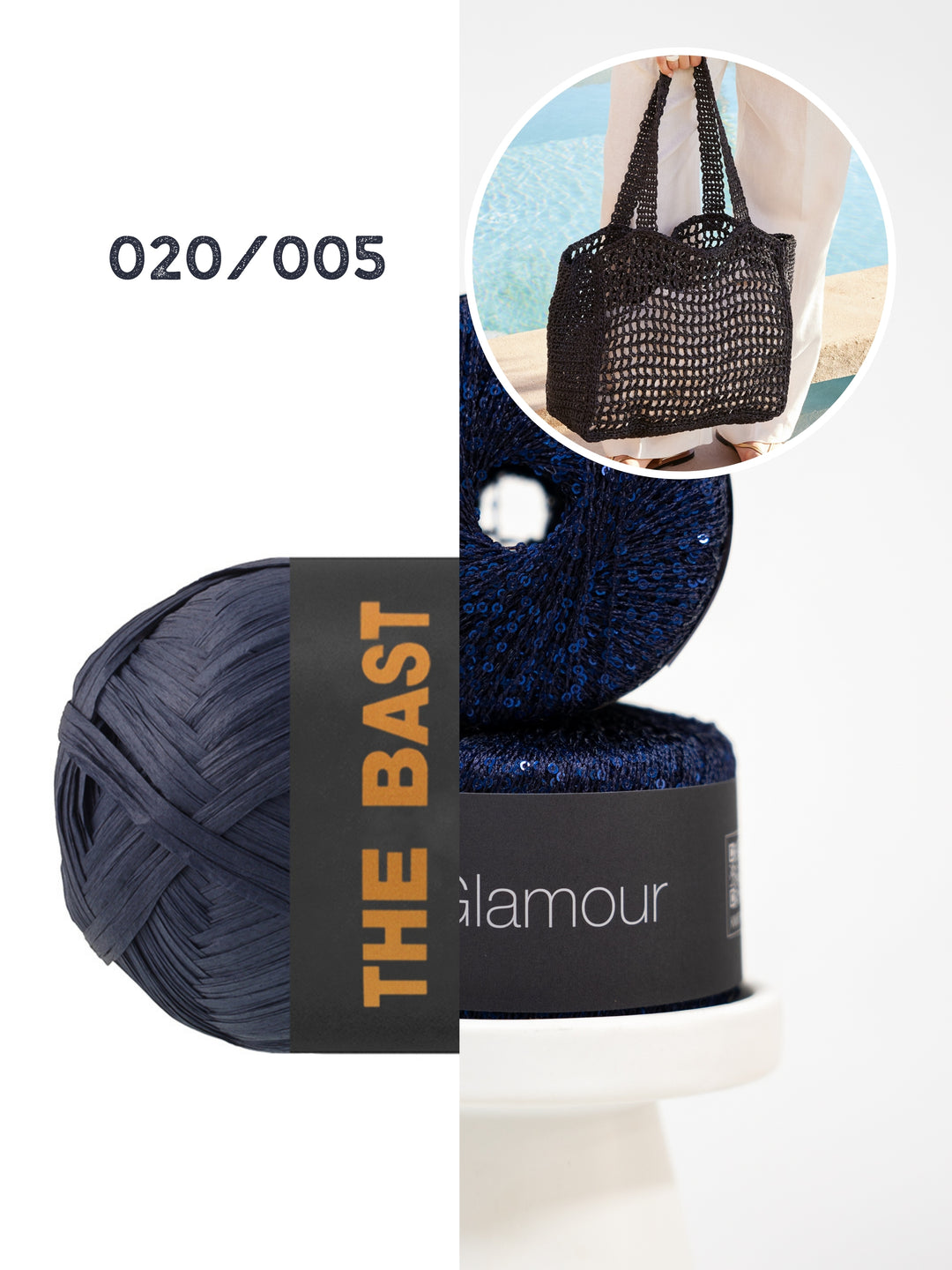 Haakpakket The Bast Glamour shopper