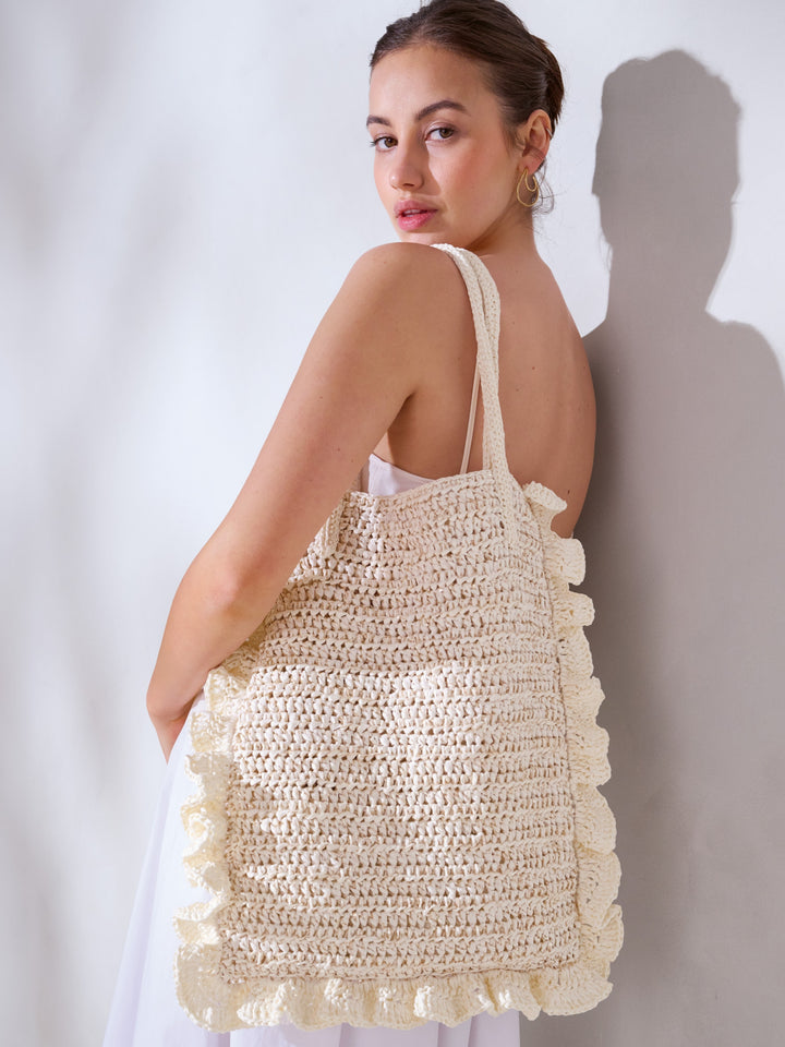 Haakpakket The Bast Glamour tas met ruches