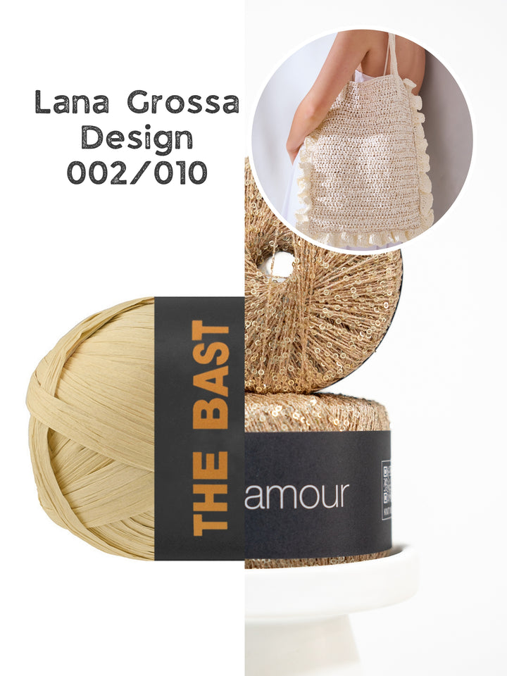 Haakpakket The Bast Glamour tas met ruches