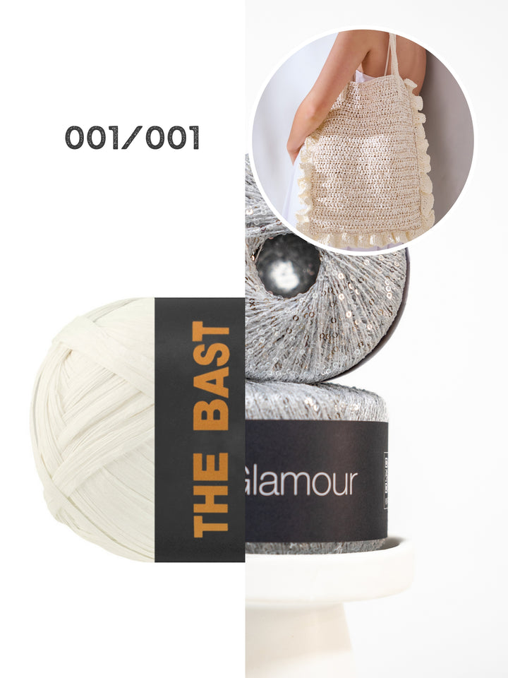 Haakpakket The Bast Glamour tas met ruches