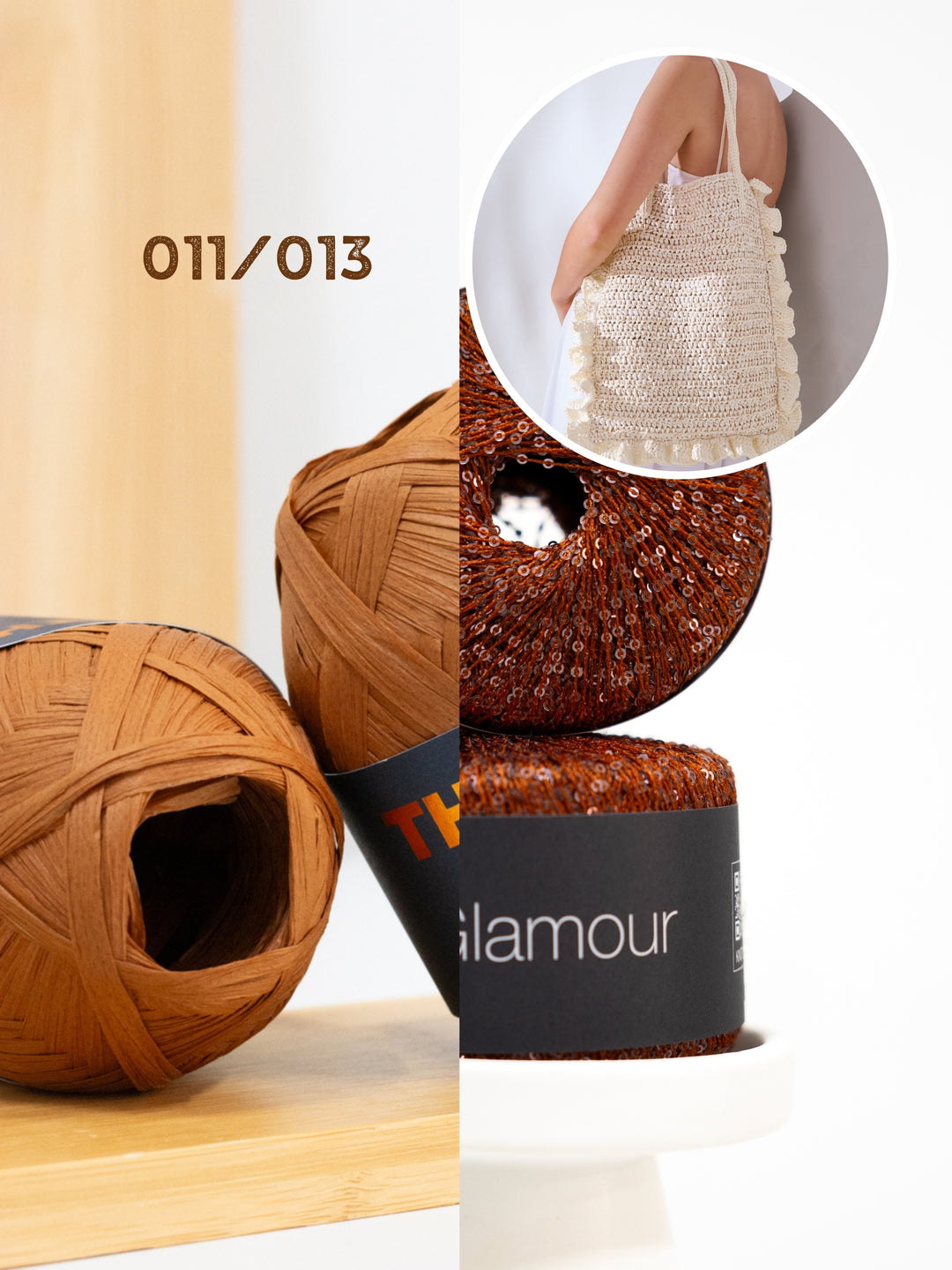 Haakpakket The Bast Glamour tas met ruches