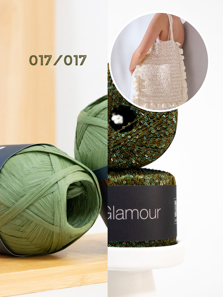 Haakpakket The Bast Glamour tas met ruches