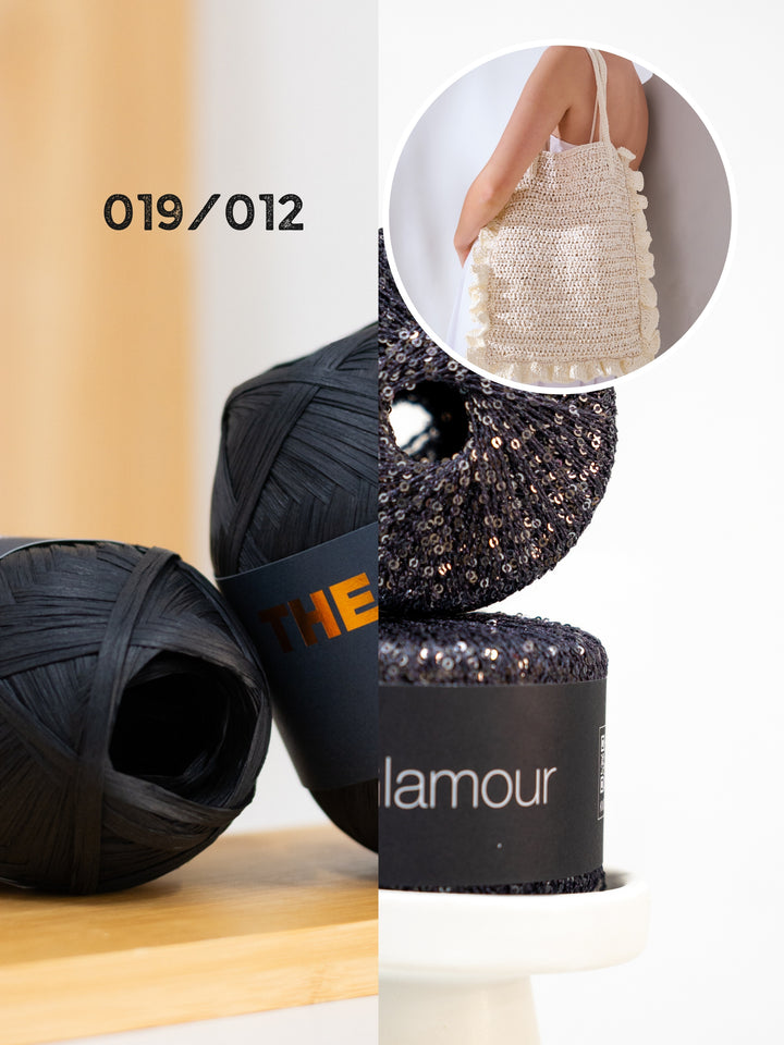 Haakpakket The Bast Glamour tas met ruches