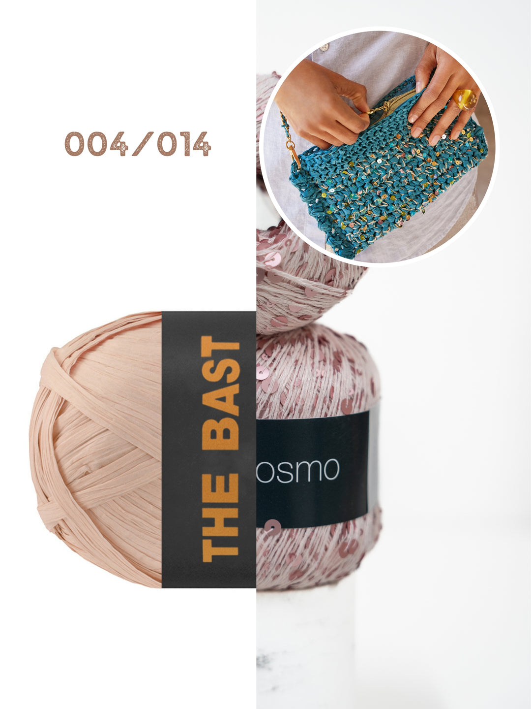 Haakpakket The Bast Cosmo clutch