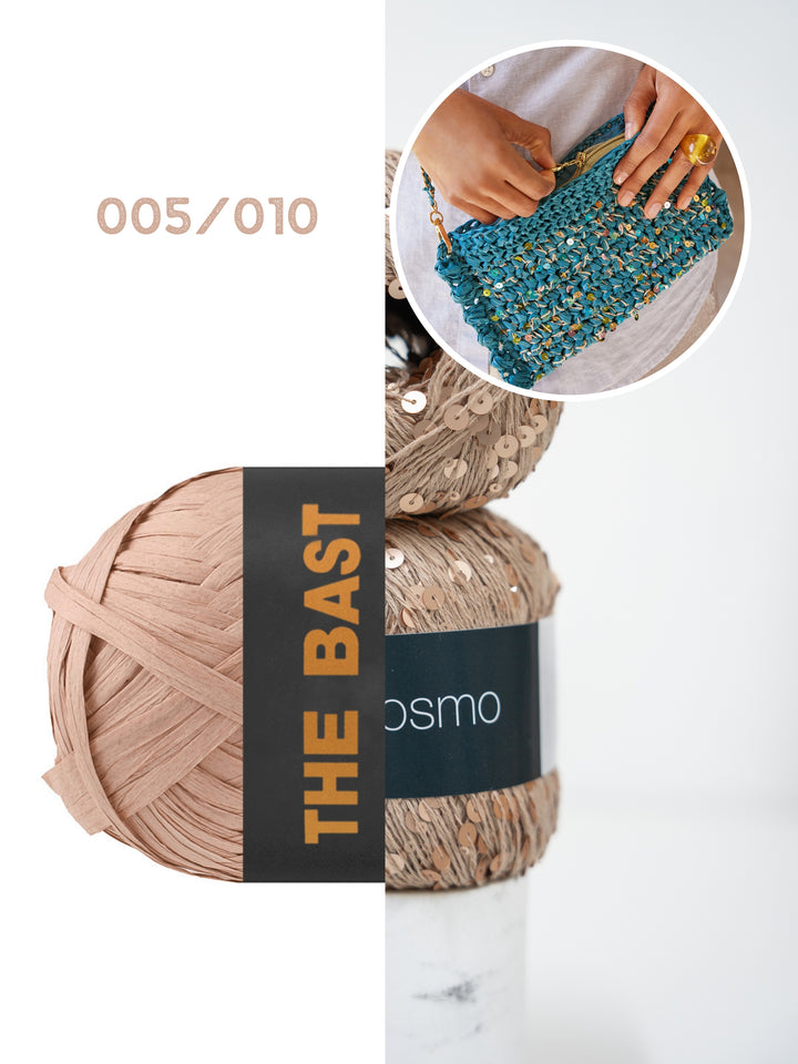 Haakpakket The Bast Cosmo clutch
