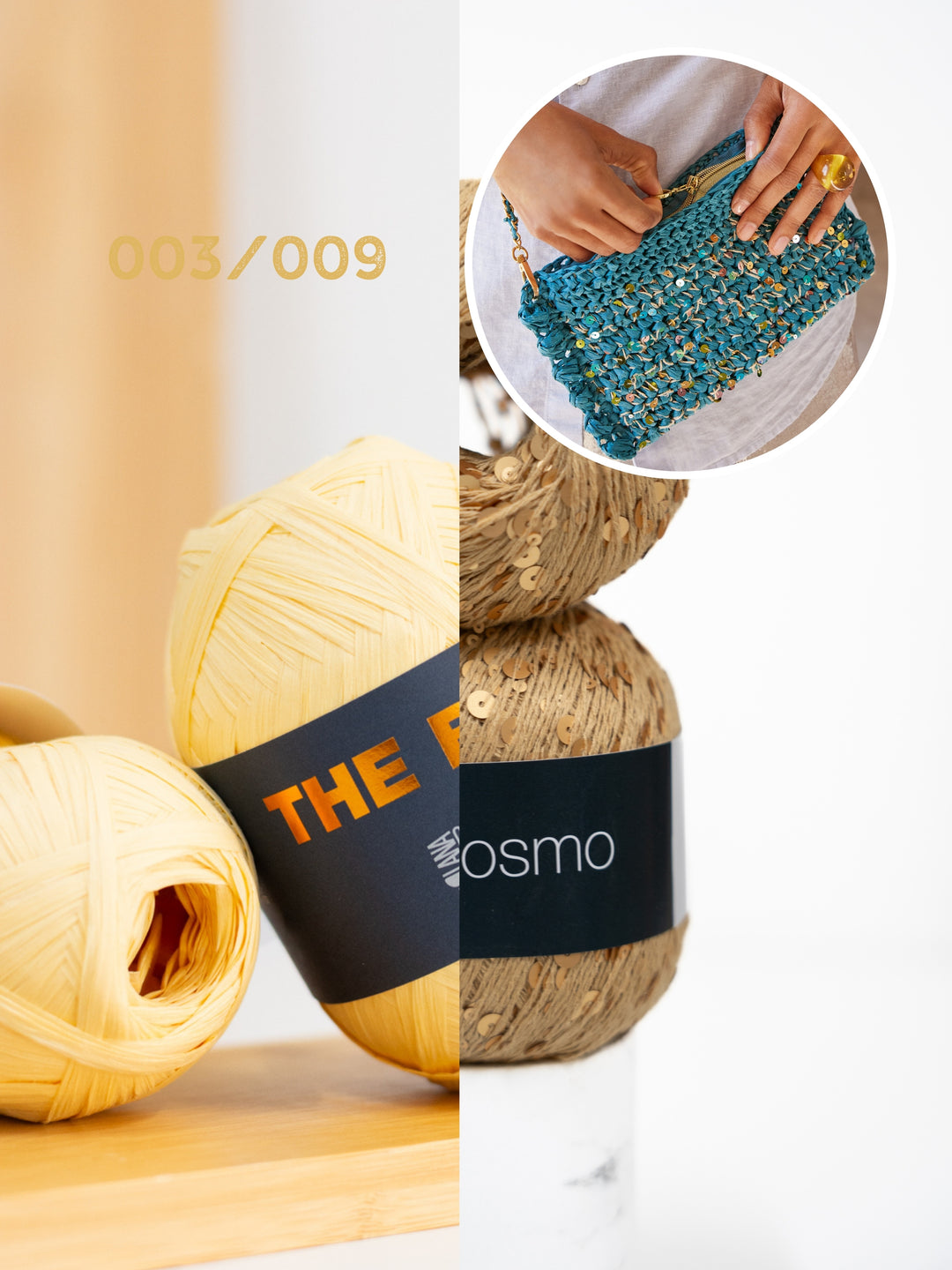 Haakpakket The Bast Cosmo clutch