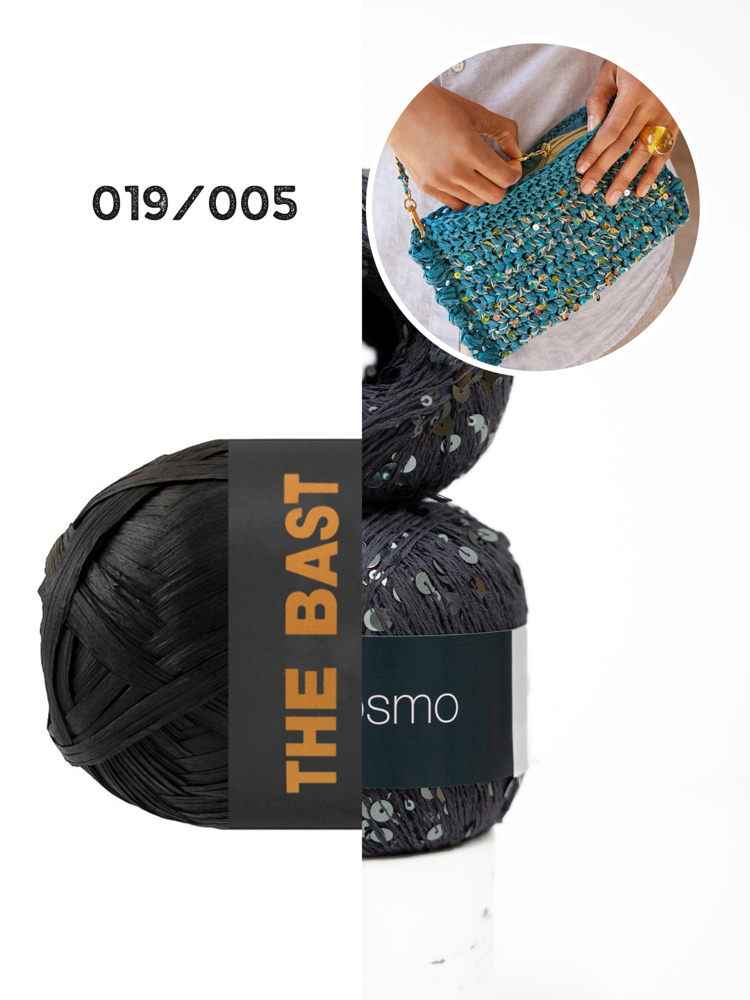 Haakpakket The Bast Cosmo clutch
