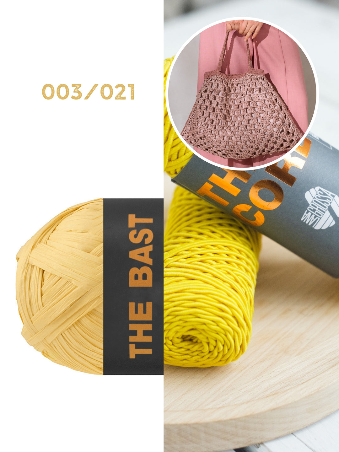 Haakpakket The Bast The Core granny shopper