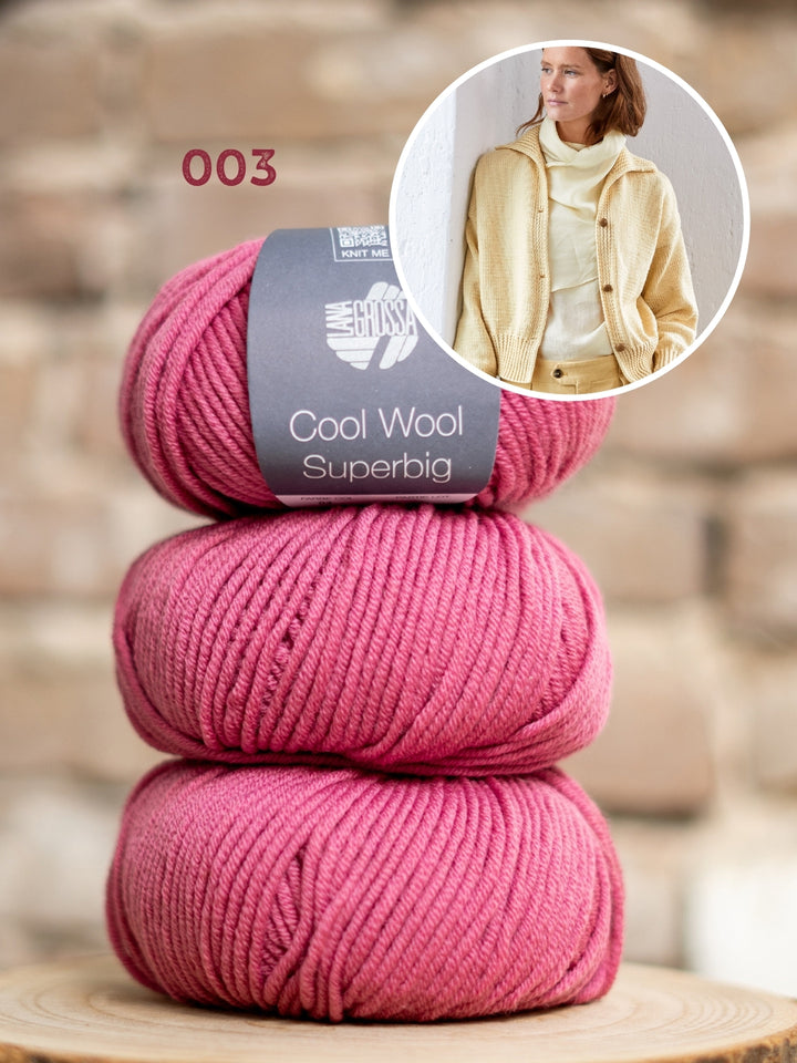 Breipakket vest Gerda I - Cool Wool Superbig
