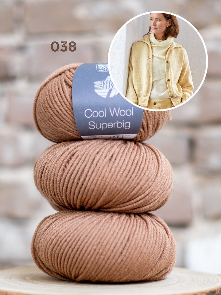 Breipakket vest Gerda I - Cool Wool Superbig