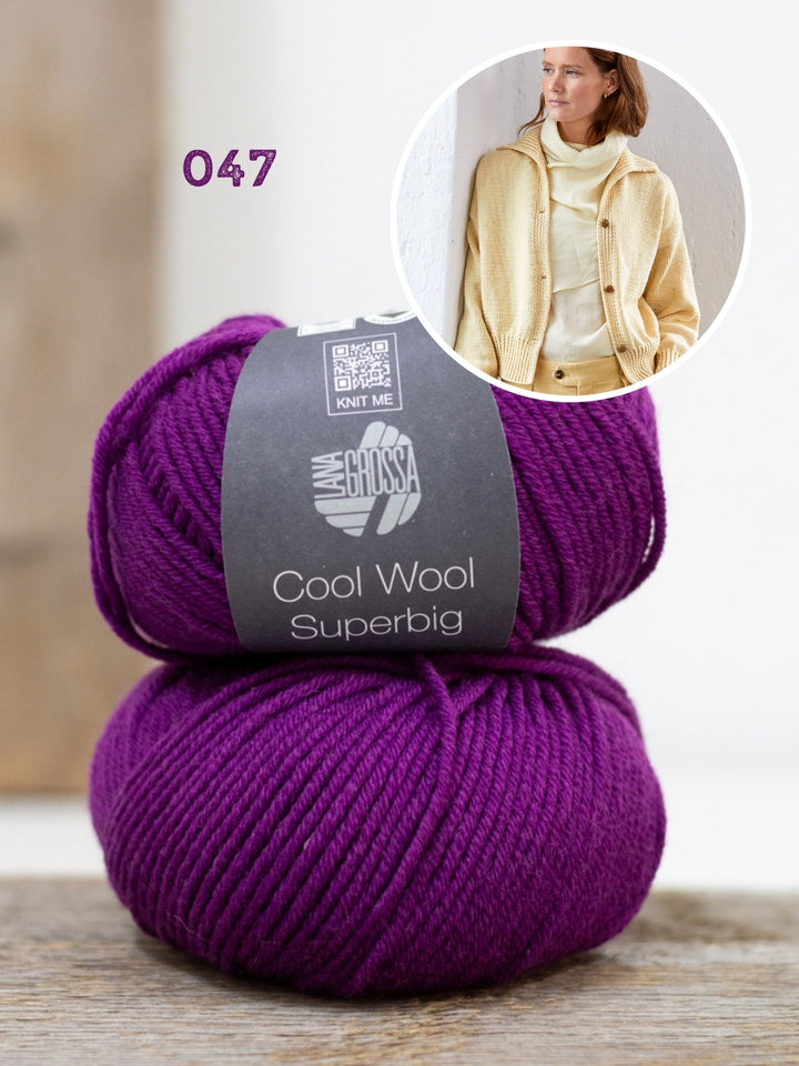 Breipakket vest Gerda I - Cool Wool Superbig