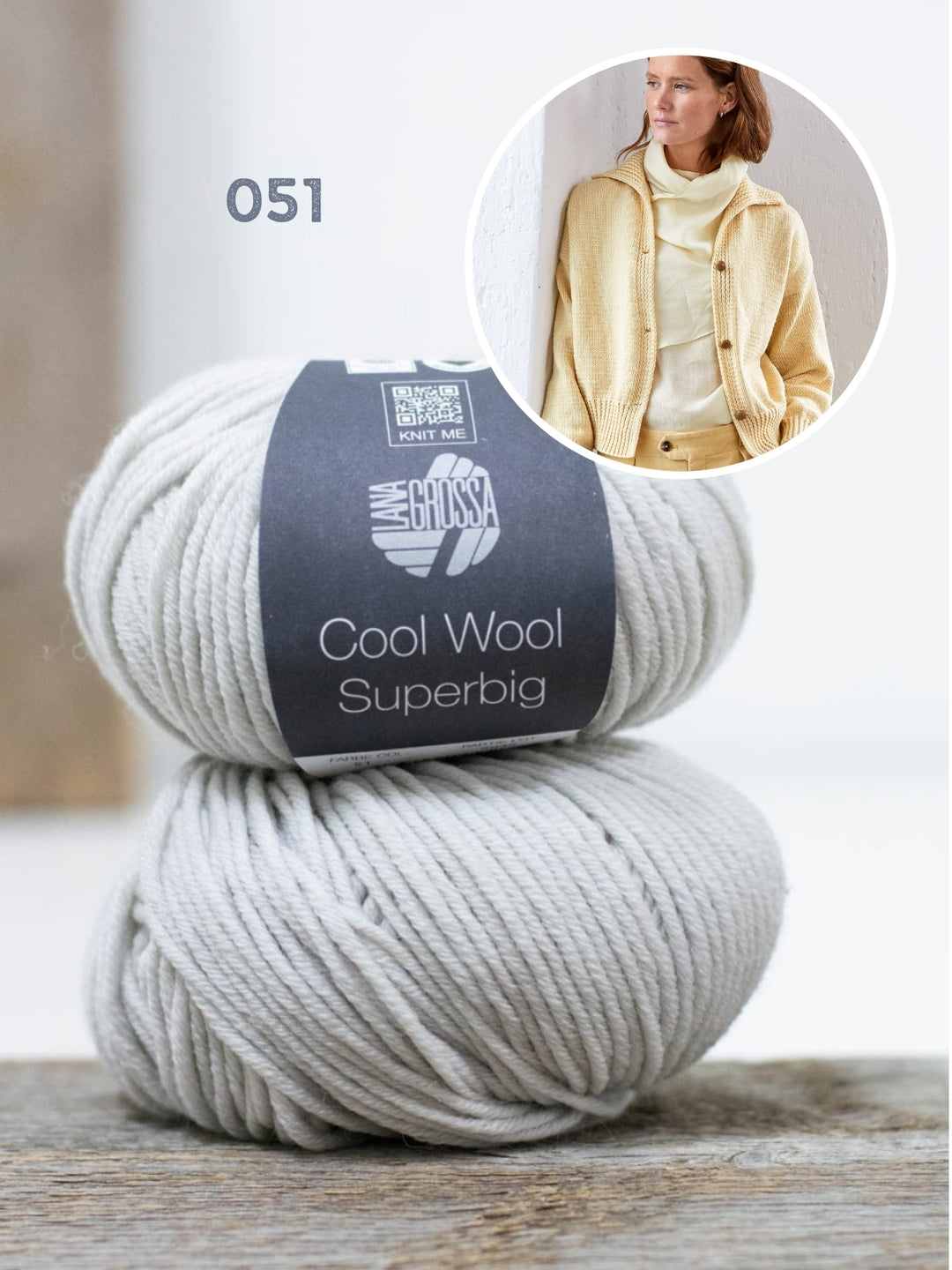 Breipakket vest Gerda I - Cool Wool Superbig