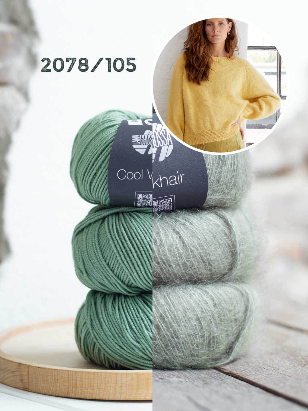 Breipakket pullover Ida I - Cool Wool en Silkhair