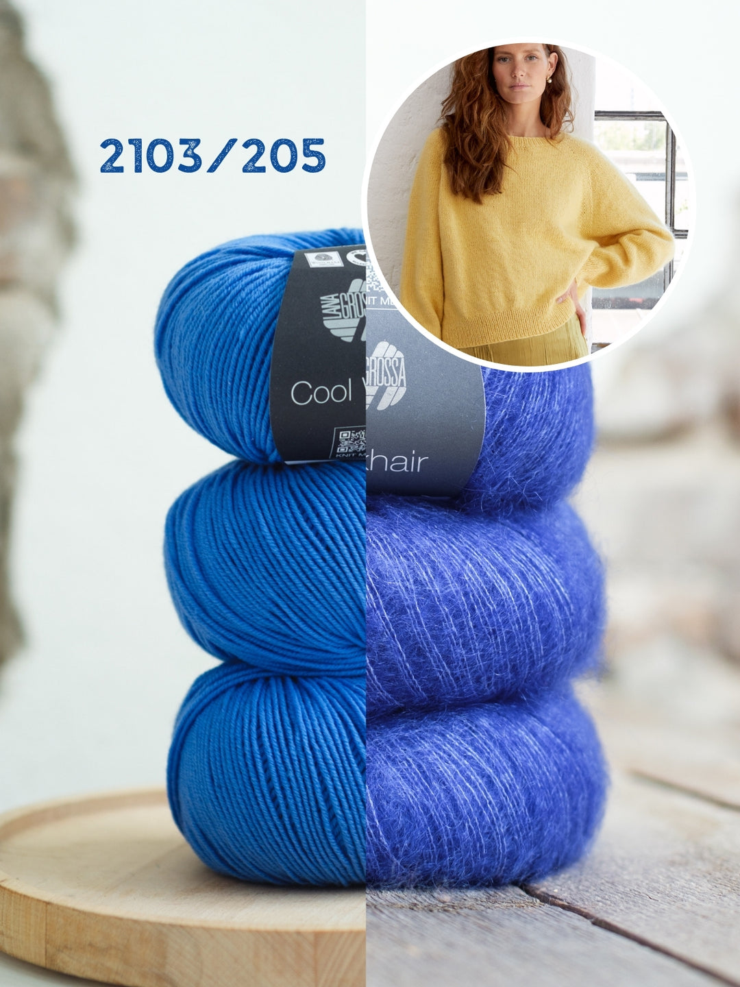 Breipakket pullover Ida I - Cool Wool en Silkhair