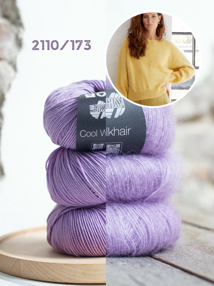 Breipakket pullover Ida I - Cool Wool en Silkhair