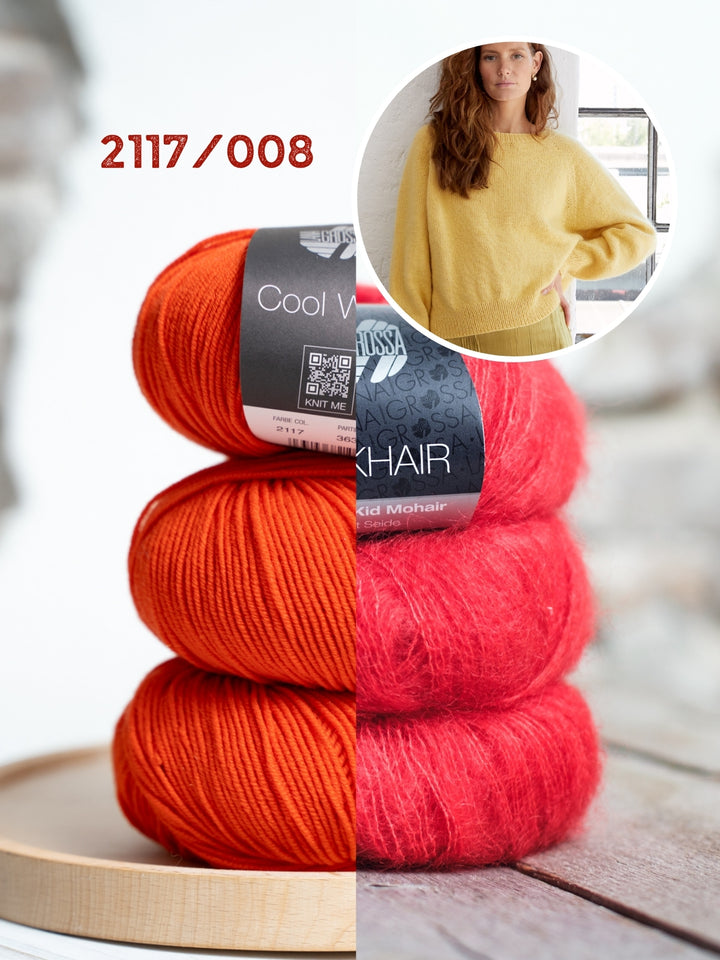 Breipakket pullover Ida I - Cool Wool en Silkhair