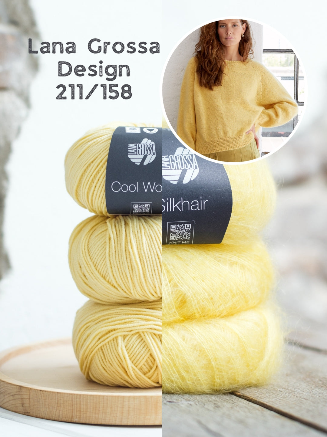 Breipakket pullover Ida I - Cool Wool en Silkhair