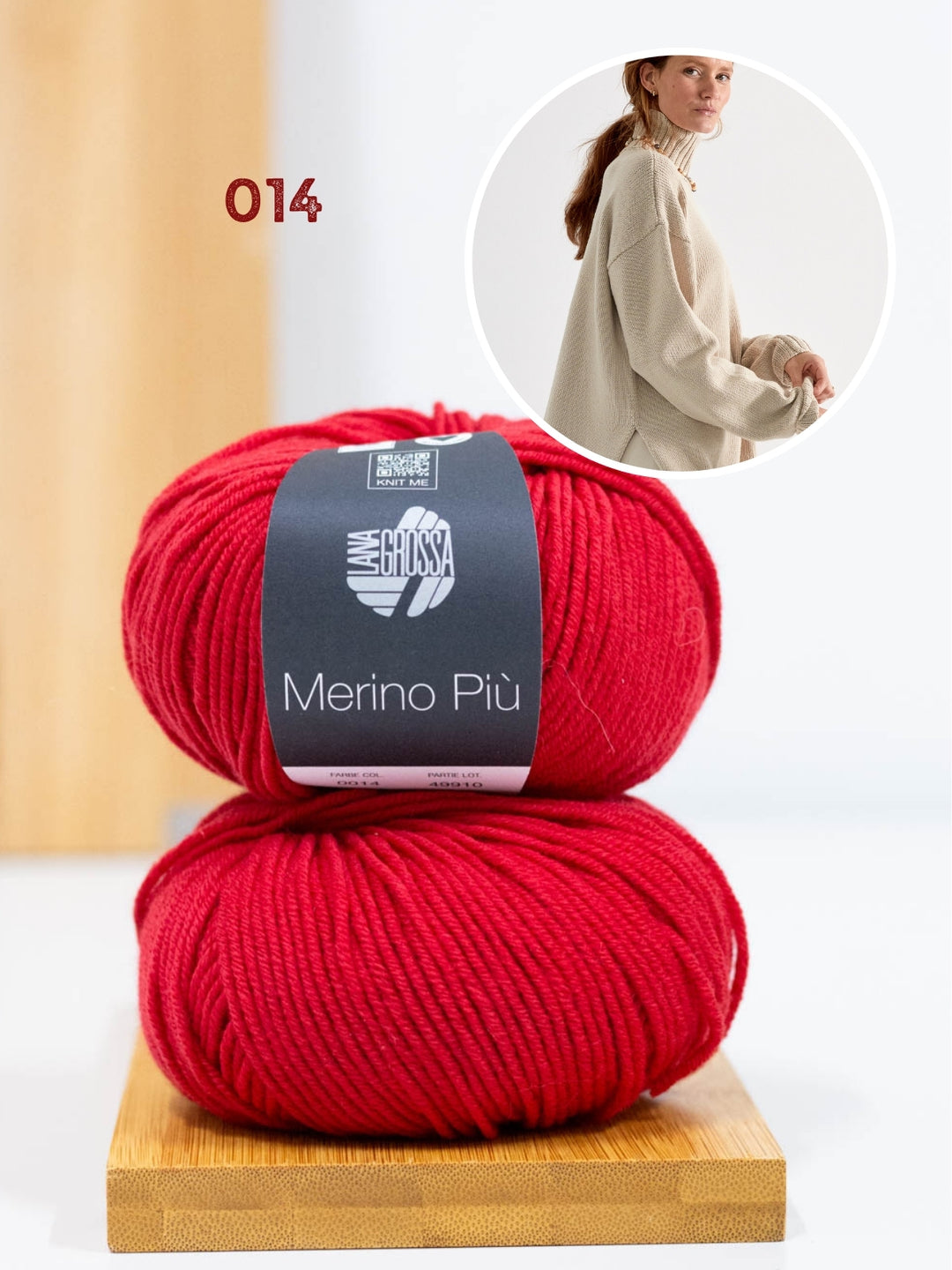 Breipakket pullover Ida II - Merino Più