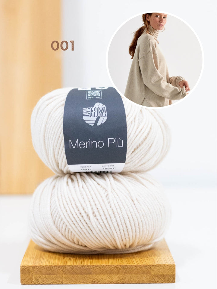 Breipakket pullover Ida II - Merino Più