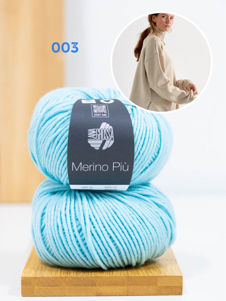 Breipakket pullover Ida II - Merino Più
