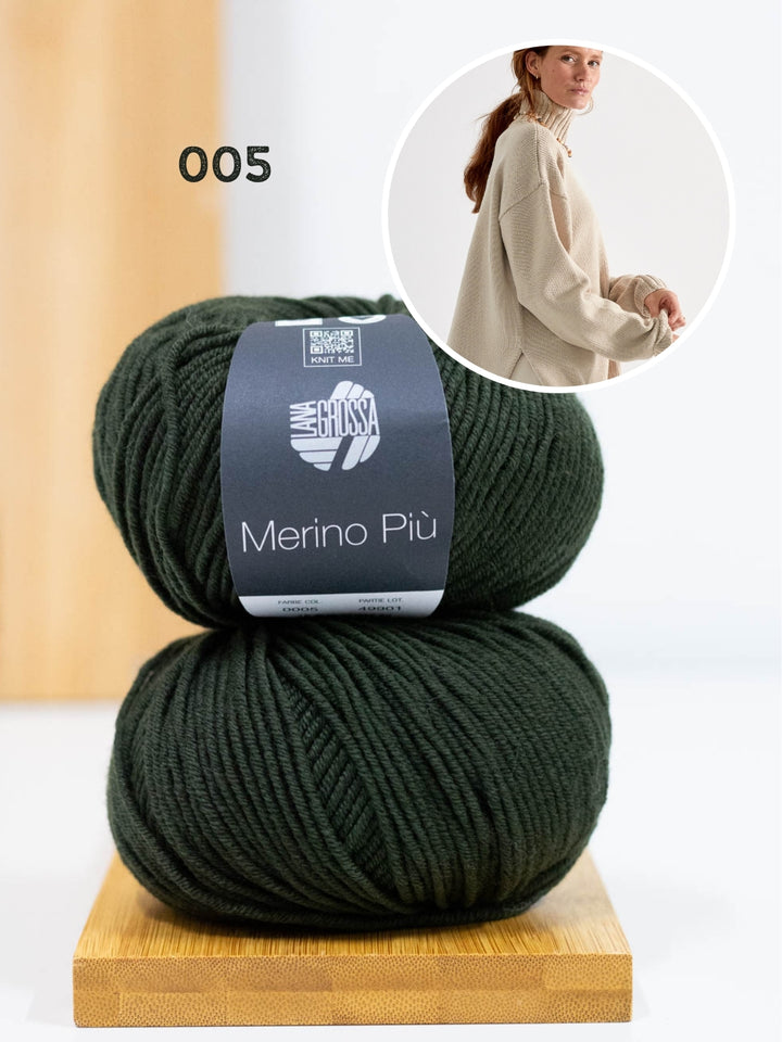 Breipakket pullover Ida II - Merino Più