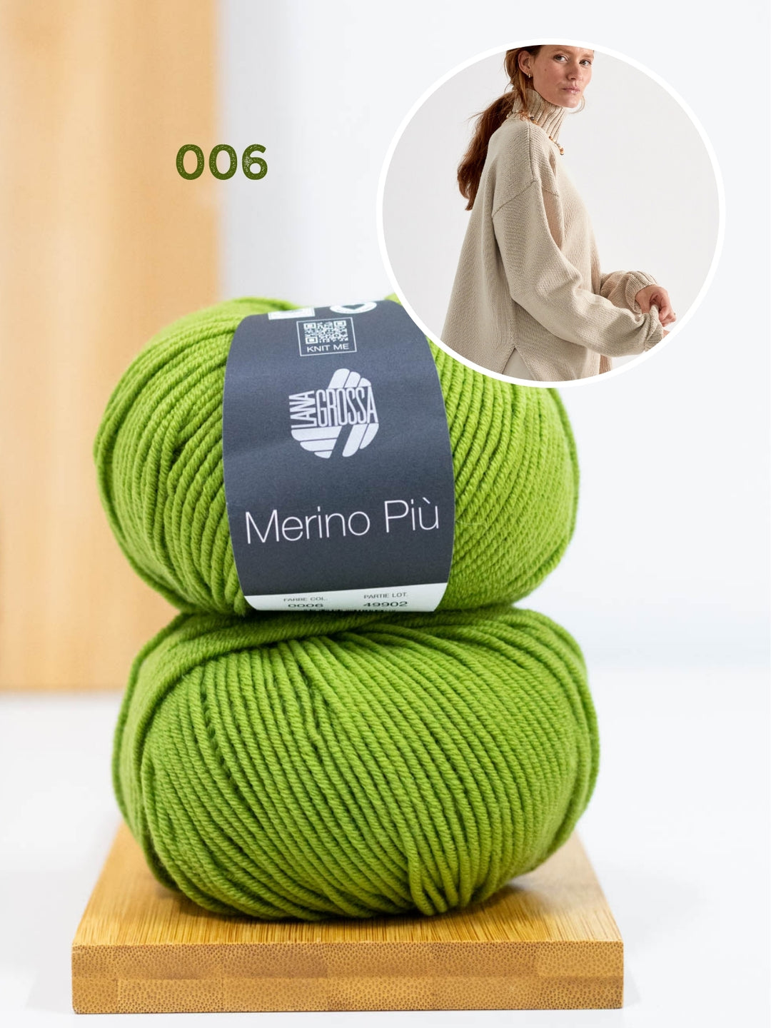 Breipakket pullover Ida II - Merino Più