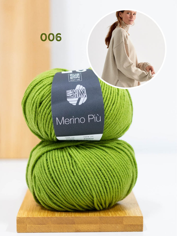 Breipakket pullover Ida II - Merino Più
