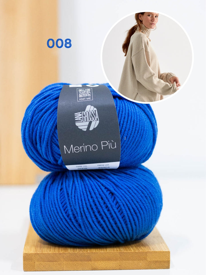 Breipakket pullover Ida II - Merino Più