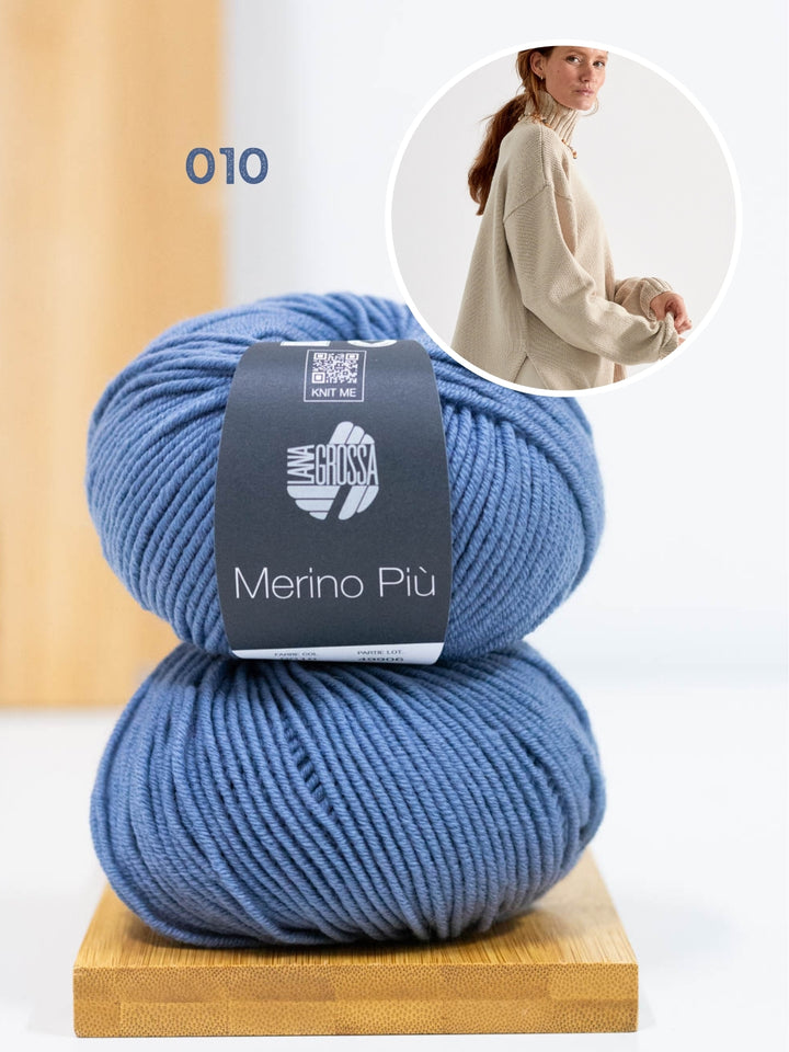 Breipakket pullover Ida II - Merino Più