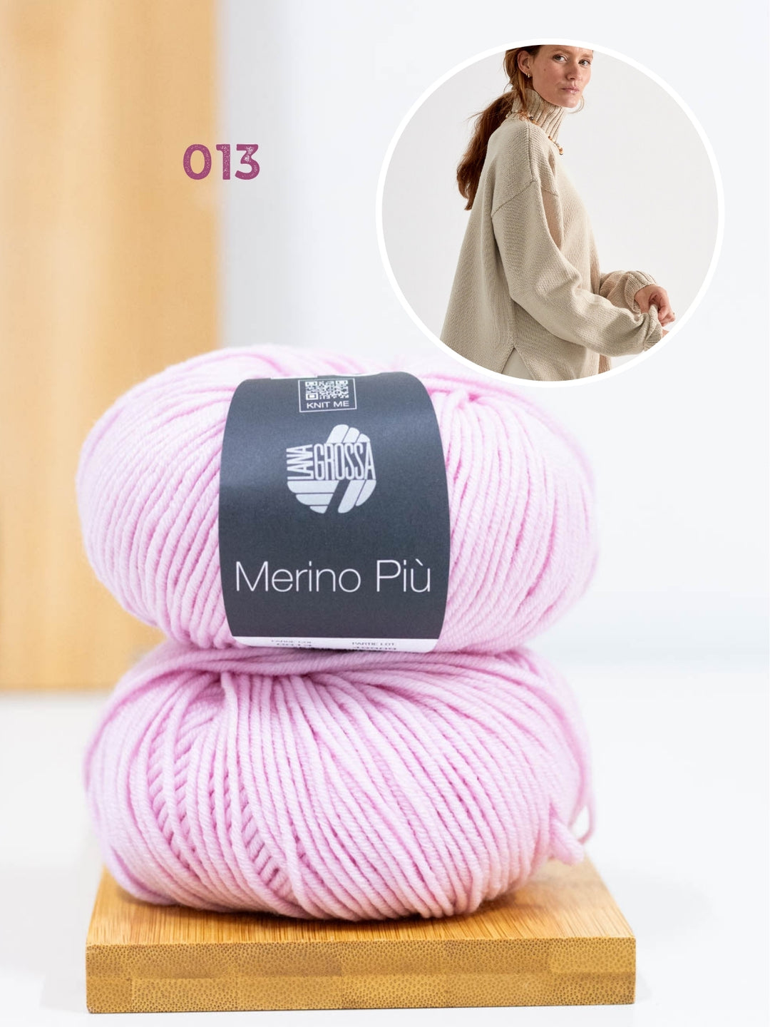 Breipakket pullover Ida II - Merino Più