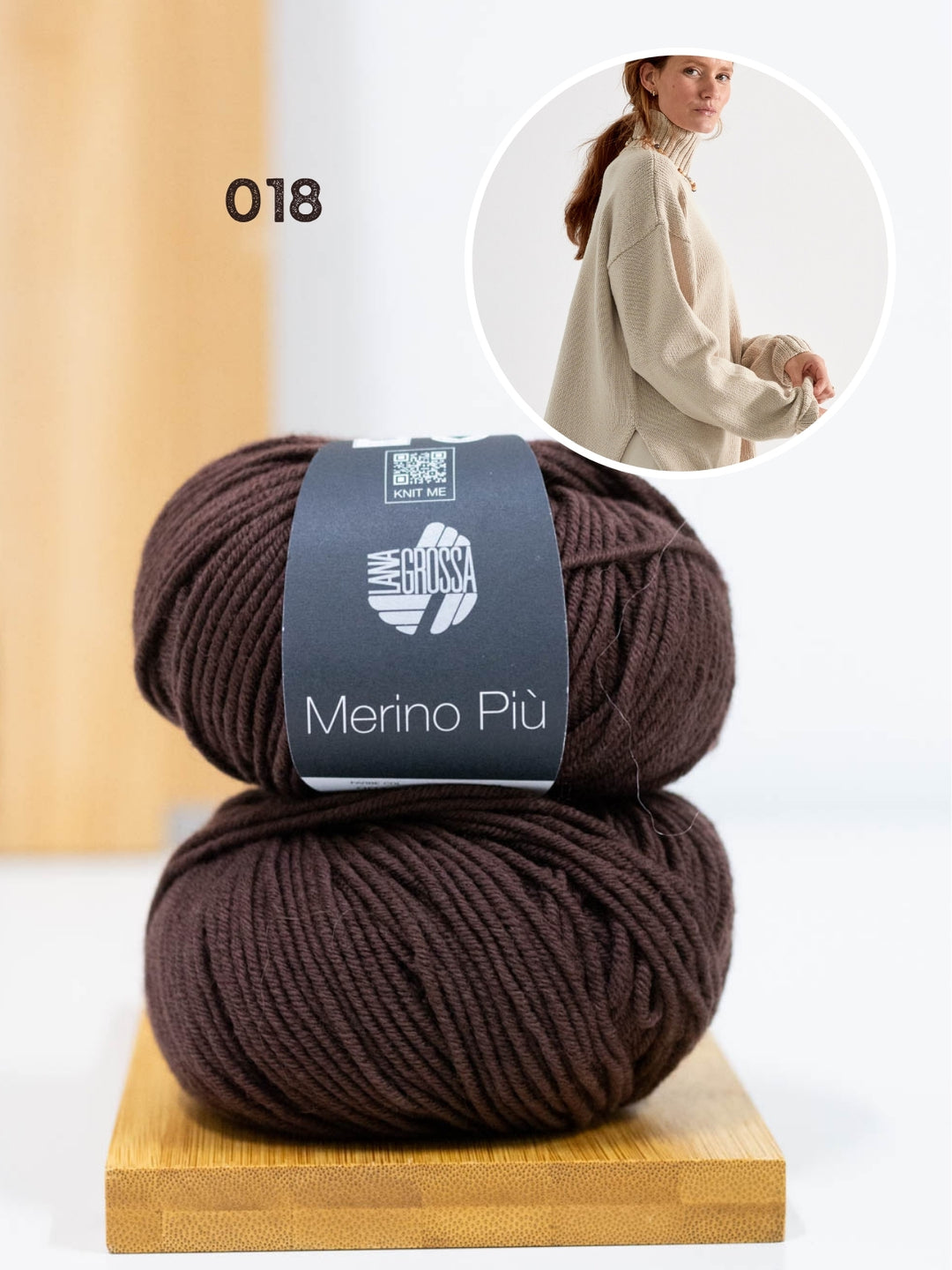 Breipakket pullover Ida II - Merino Più