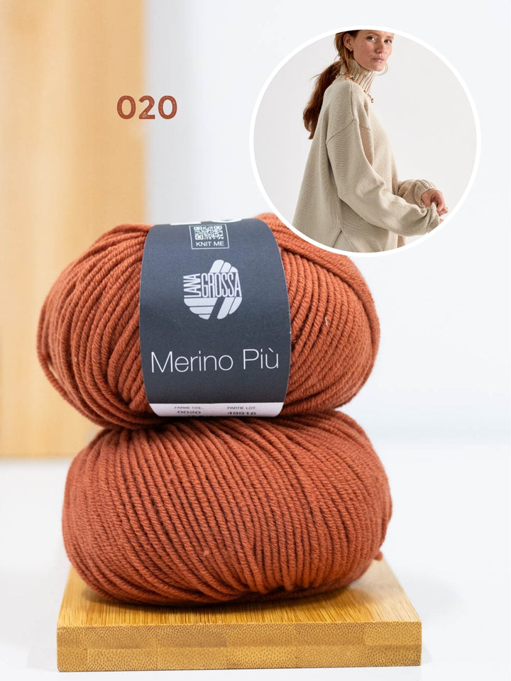 Breipakket pullover Ida II - Merino Più