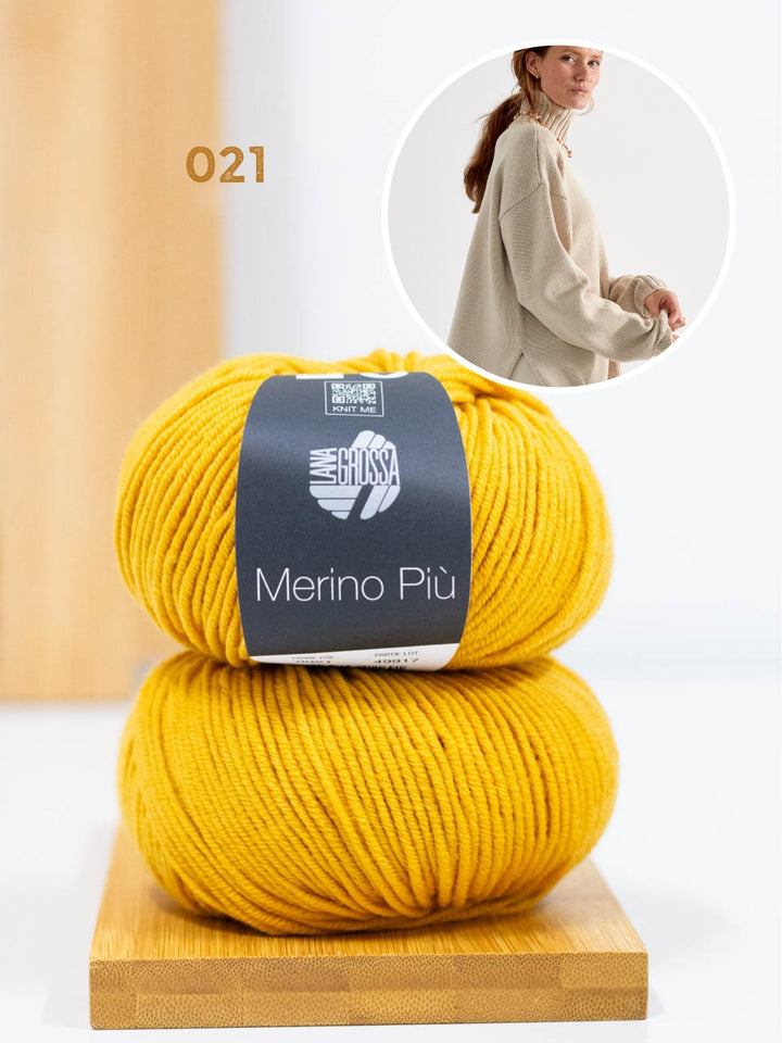 Breipakket pullover Ida II - Merino Più