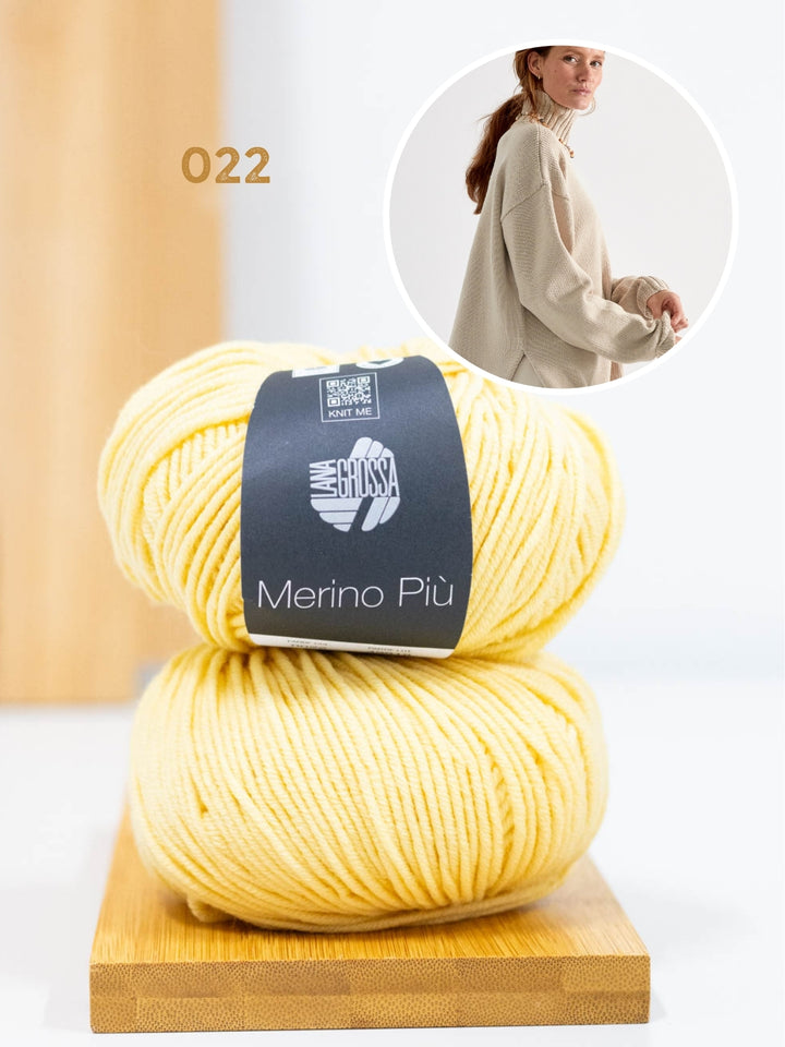 Breipakket pullover Ida II - Merino Più
