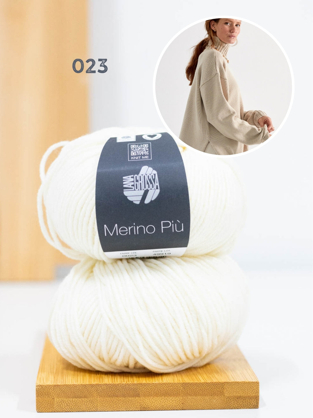Breipakket pullover Ida II - Merino Più
