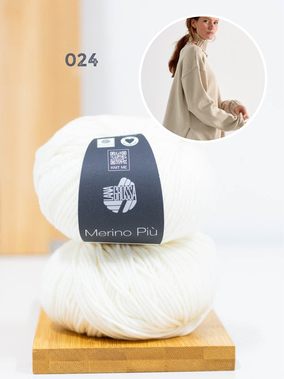 Breipakket pullover Ida II - Merino Più