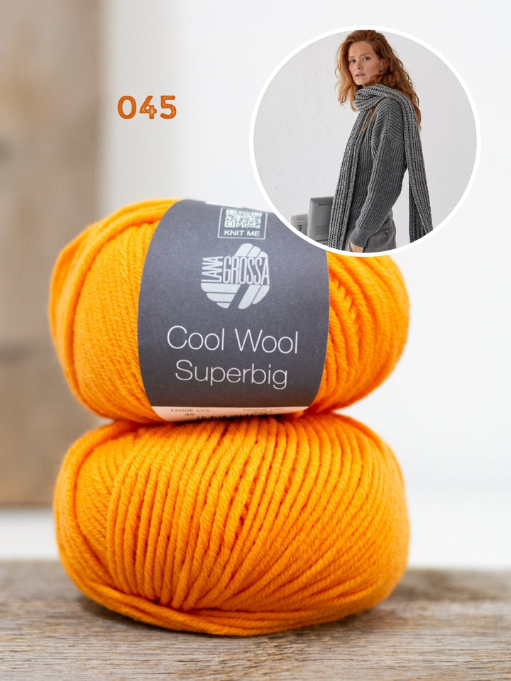 Breipakket Cool Wool Superbig sjaal