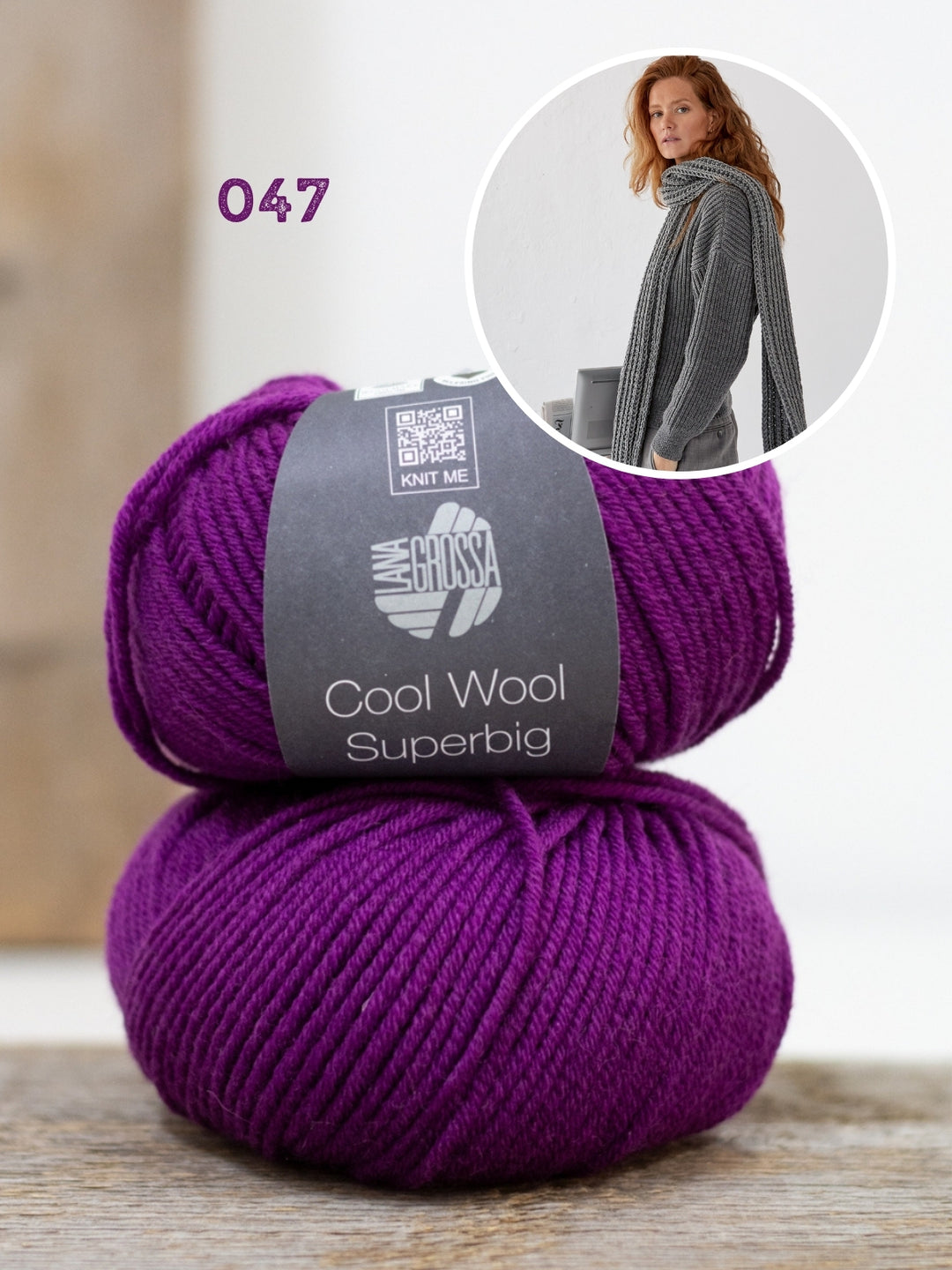 Breipakket Cool Wool Superbig sjaal
