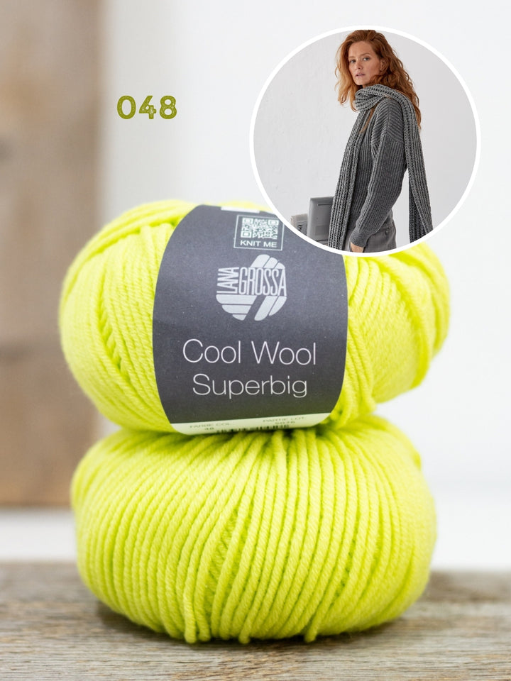 Breipakket Cool Wool Superbig sjaal