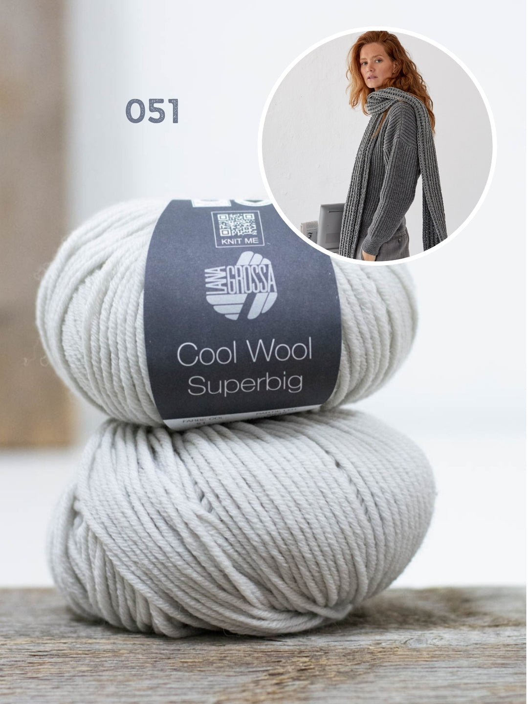 Breipakket Cool Wool Superbig sjaal