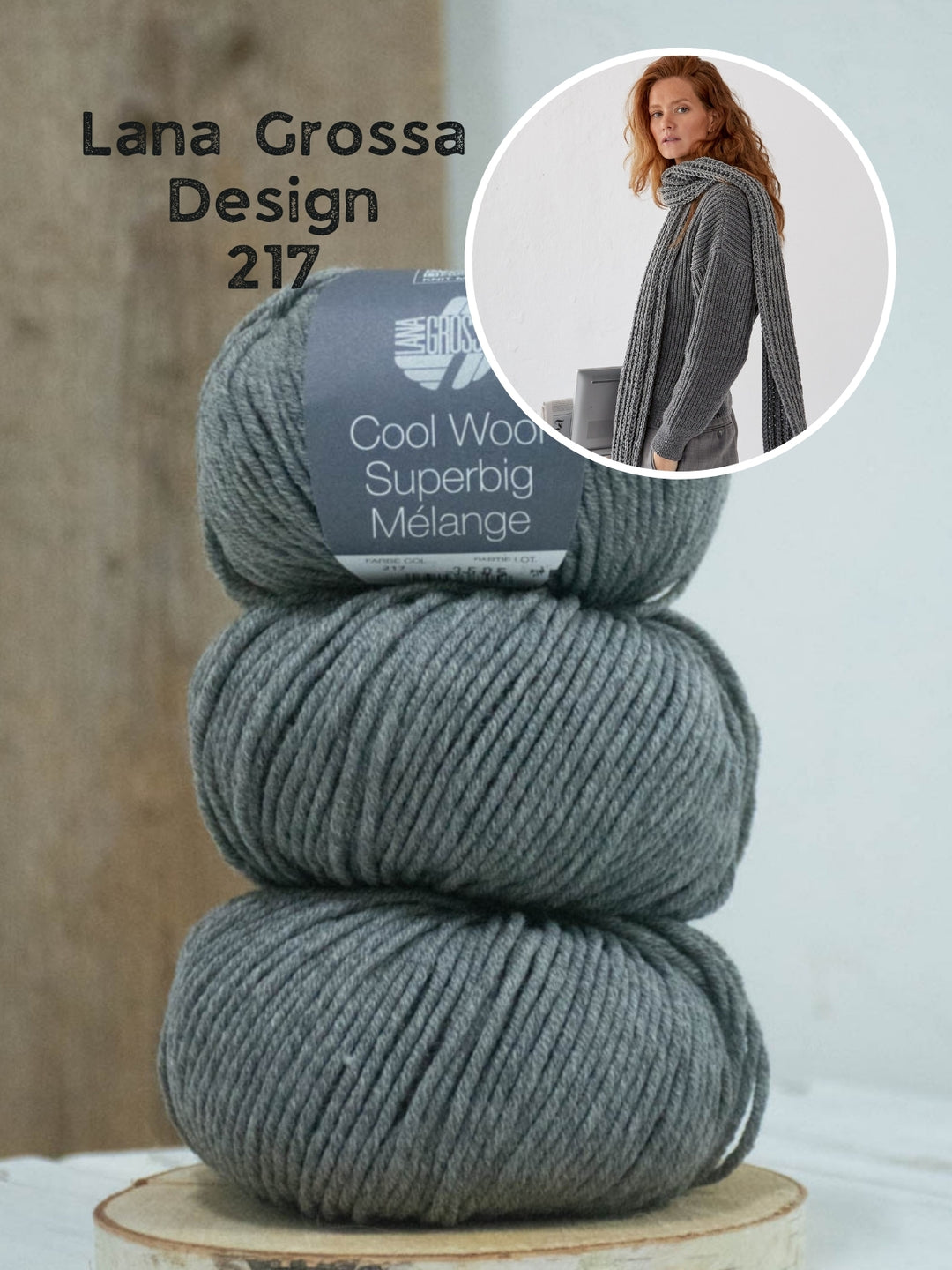 Breipakket Cool Wool Superbig sjaal