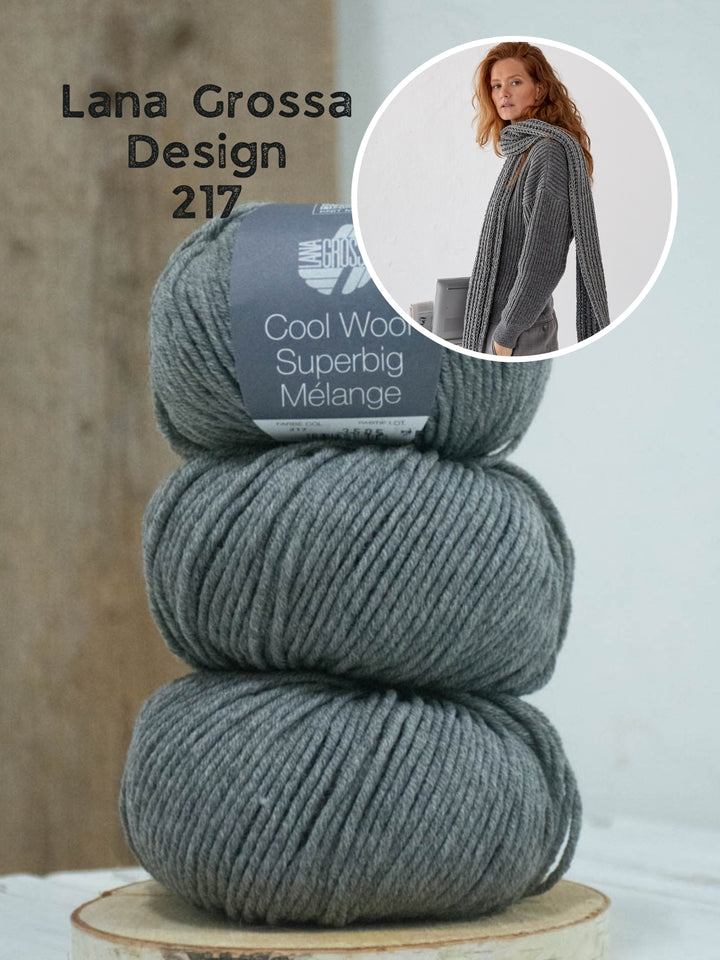 Breipakket Cool Wool Superbig sjaal