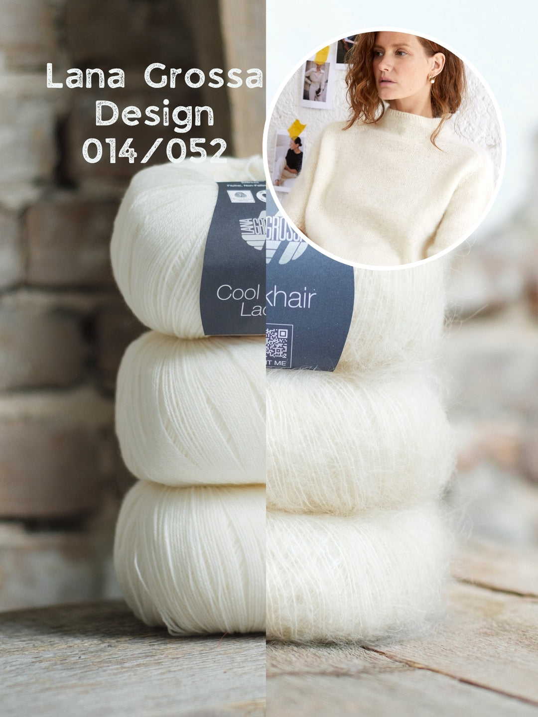 Breipakket shirt Hedda I - Cool Wool Lace en Silkhair