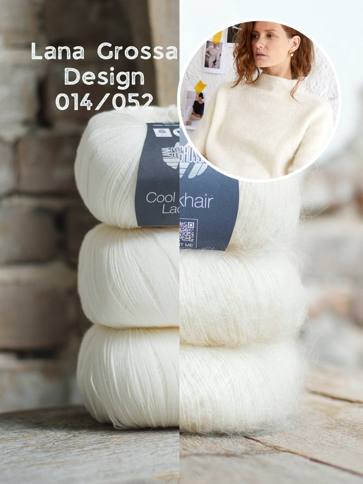 Breipakket shirt Hedda I - Cool Wool Lace en Silkhair