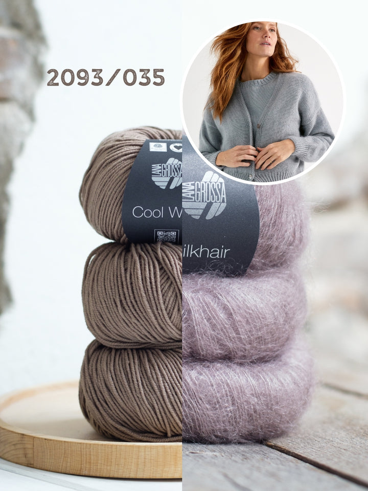Breipakket vest Gerda III - Cool Wool en Silkhair