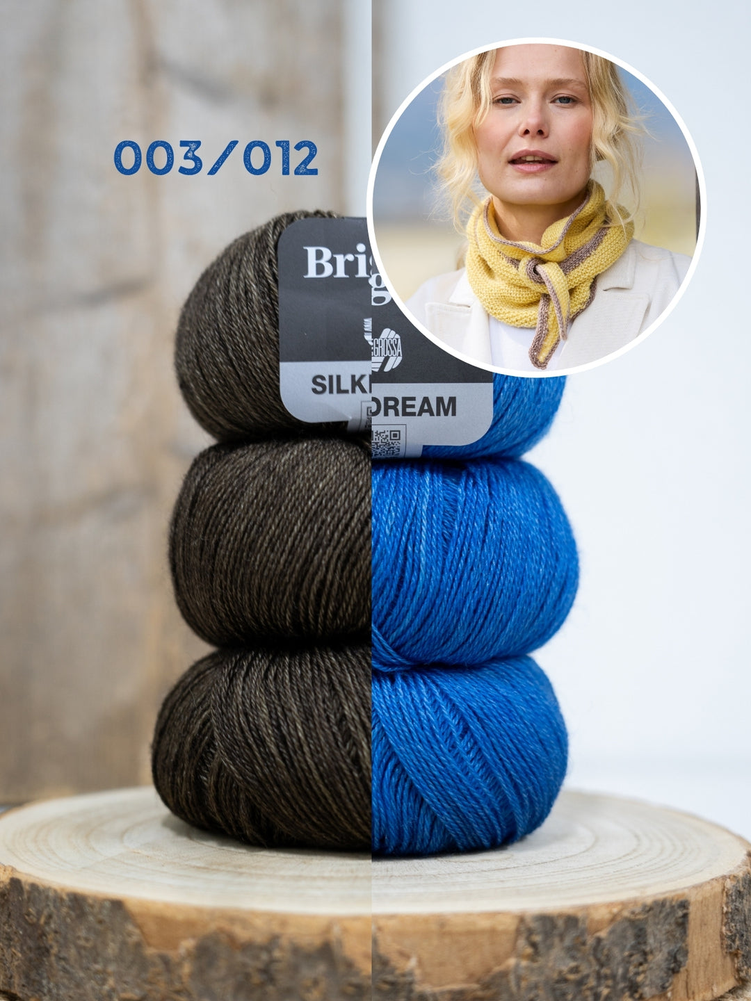 Breipakket Brigitte Silkdream sjaal